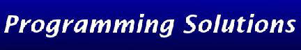 Programming Solutions